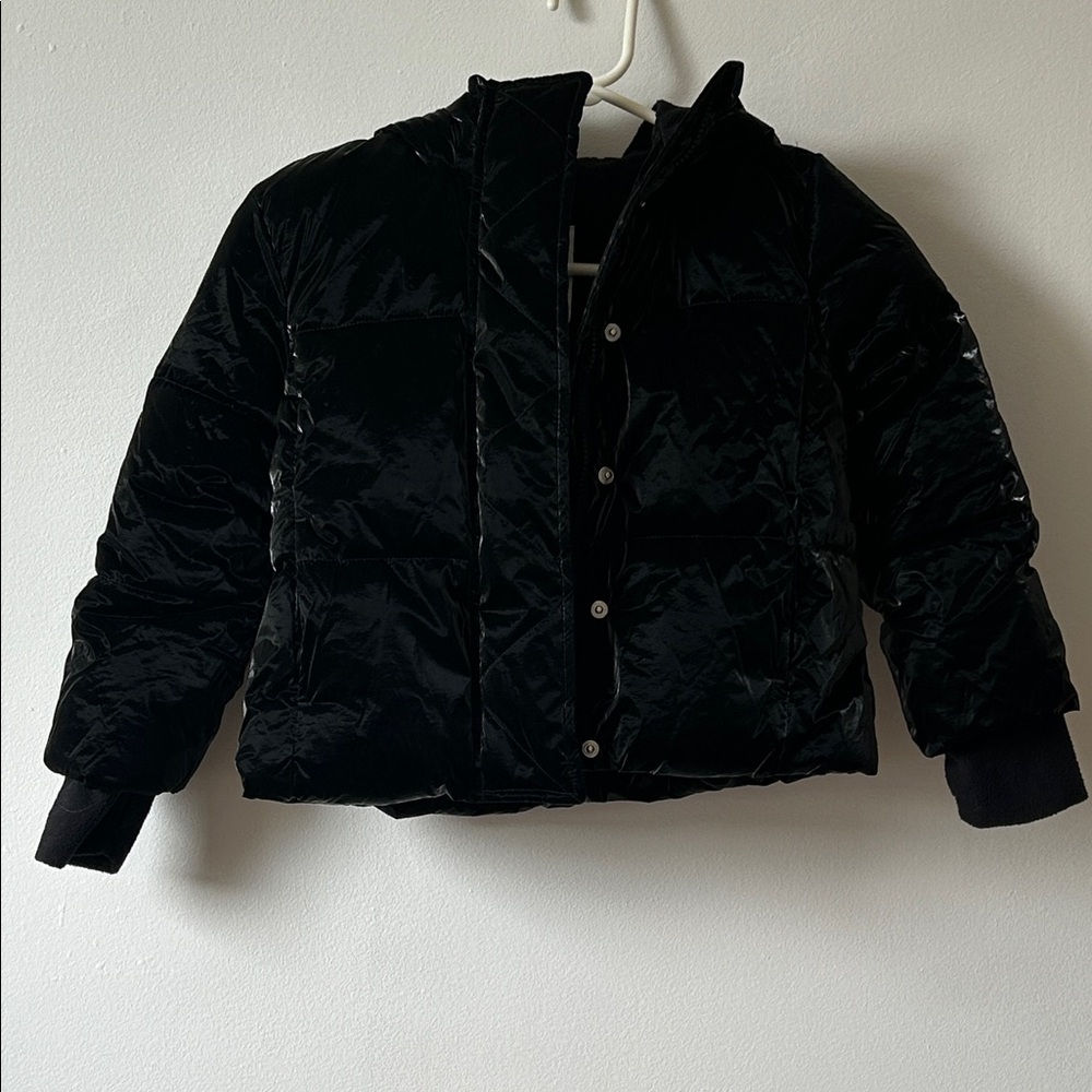 Kids Black  Puffer Jacket Size XS 4-5